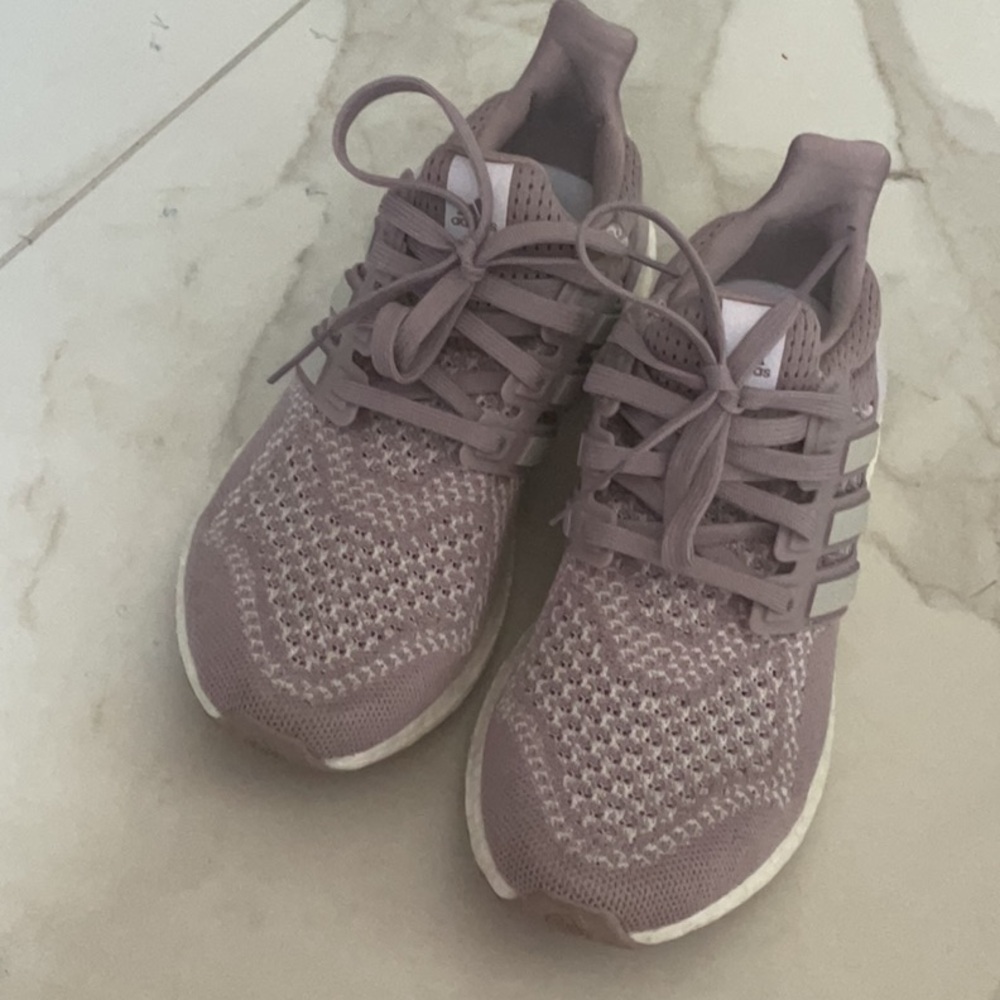 Adidas Mauve Athletic Sneakers